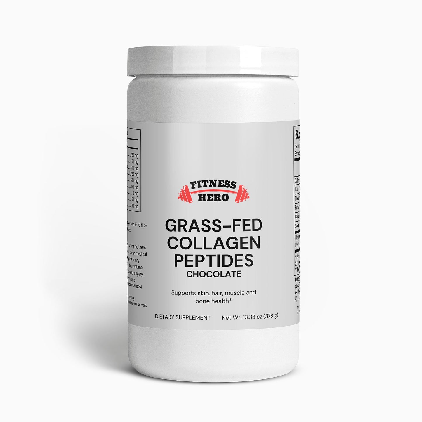 Grass-Fed Collagen Peptides Powder (Chocolate)